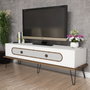 Hanah Home Ekol Soporte de TV Blanco